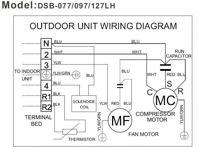 схема подключения кондиционера mitsubishi electric